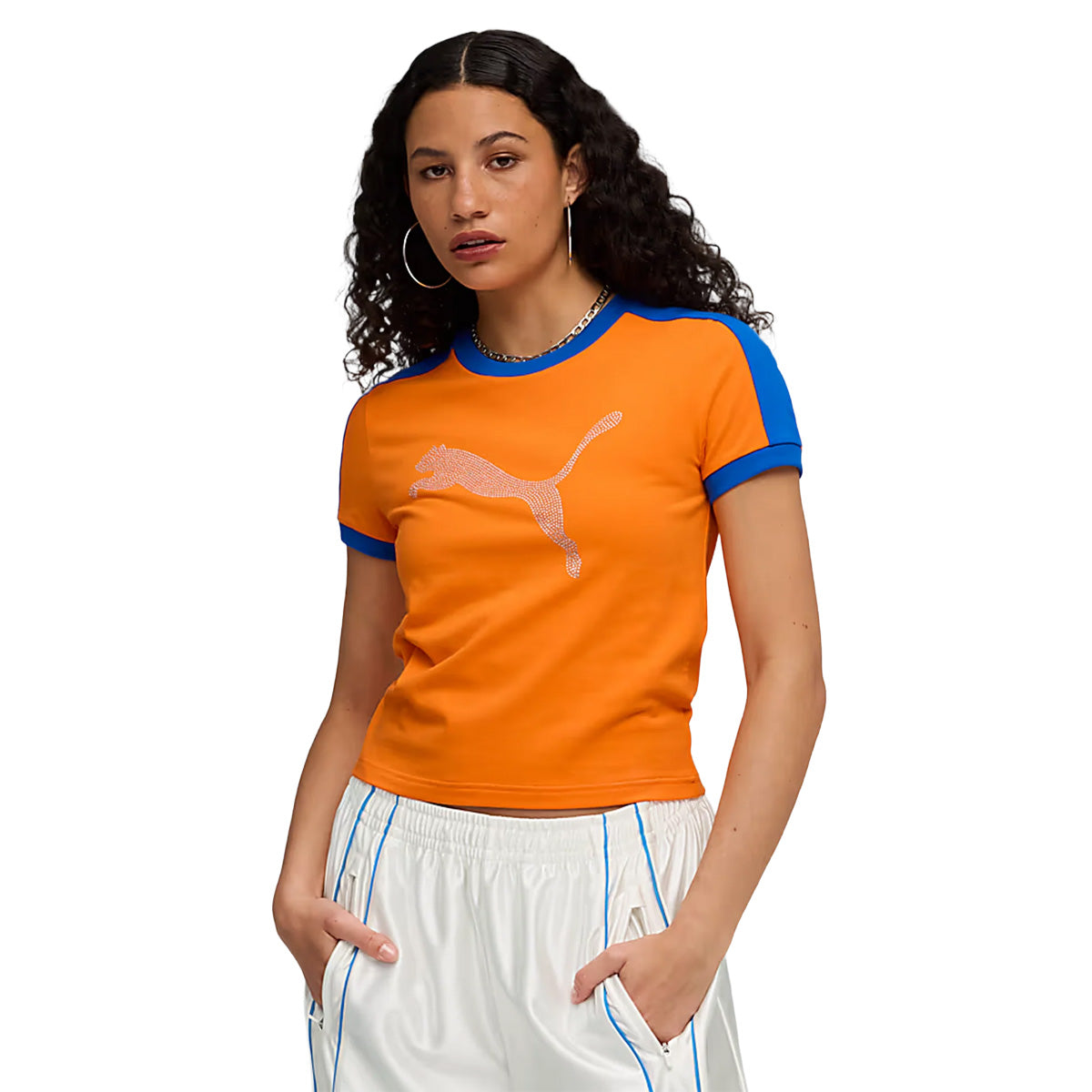 '+ FENTY T7 Slim Tee 'Rickie Orange'