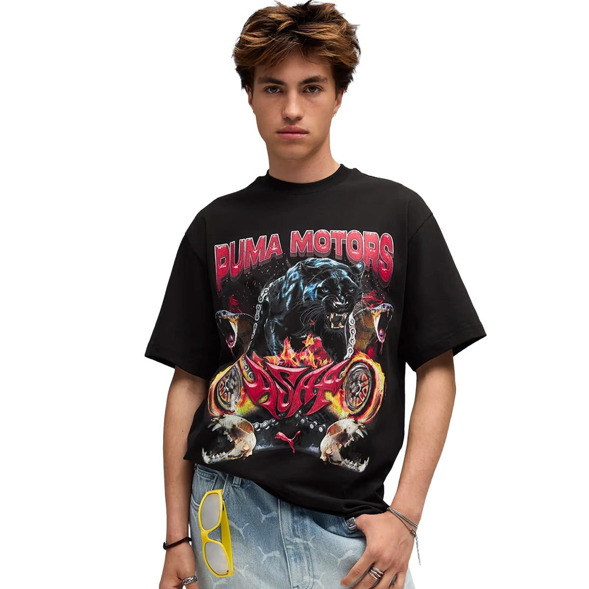 + ASAP ROCKY MOTORS TEE 'Black'