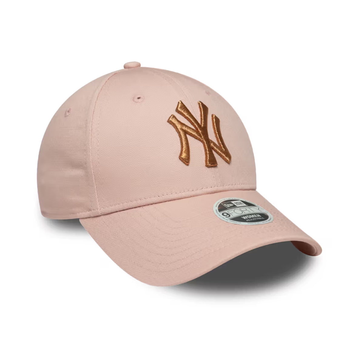 NY Yankees Metallic Pastel Pink 9FORTY
