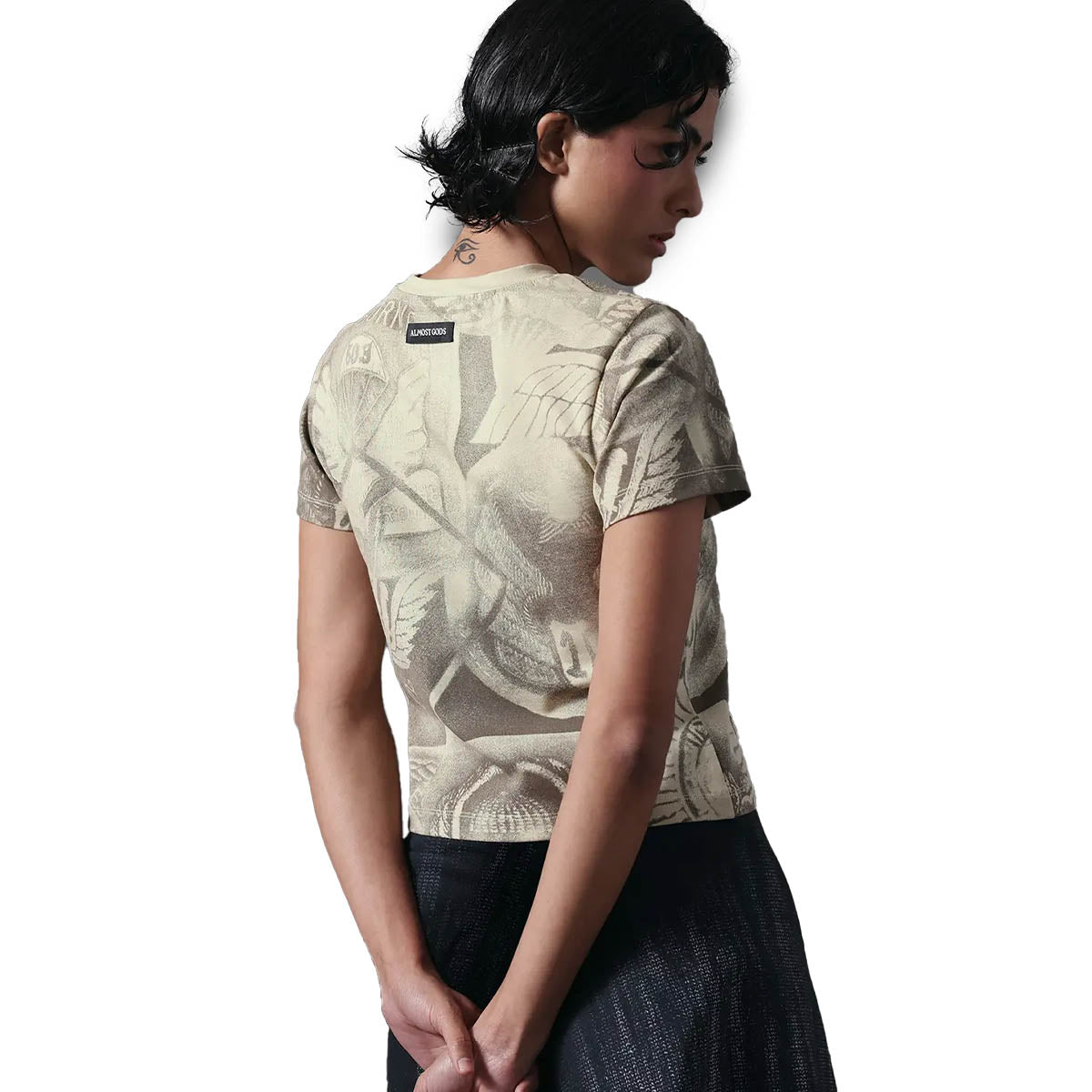 Aegis Relaxed Tee in Green Haze