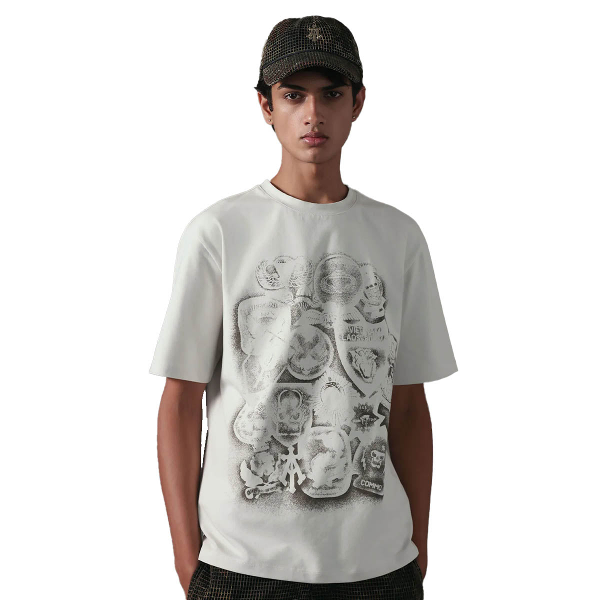 Aegis Relaxed Tee in Grey