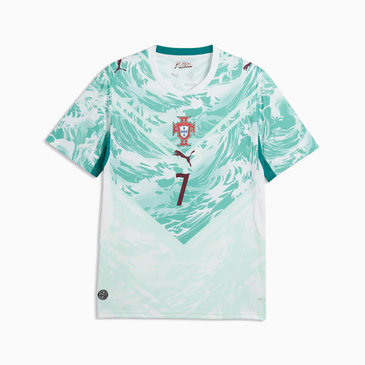 Portugal 2026 Ronaldo 7 Away Jersey 'White/Green Lagoon'