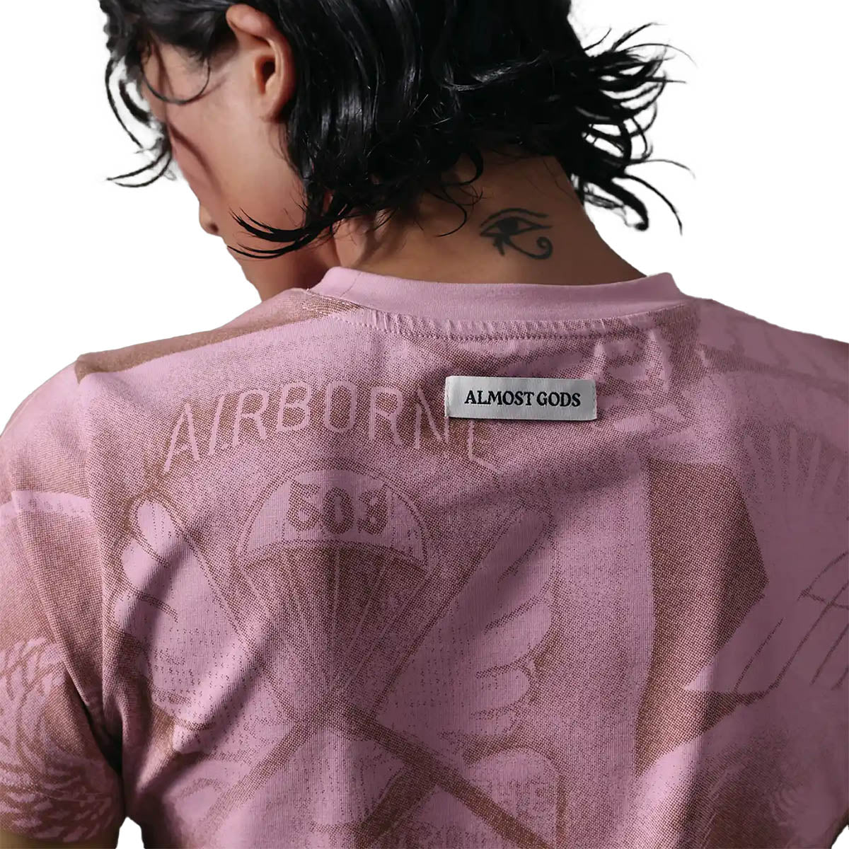 Aegis Relaxed Tee in Pink