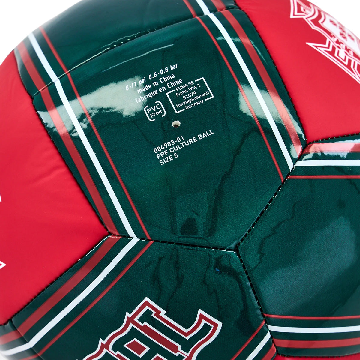 FPF CULTURE Ball 'Club Red/Green Lagoon'