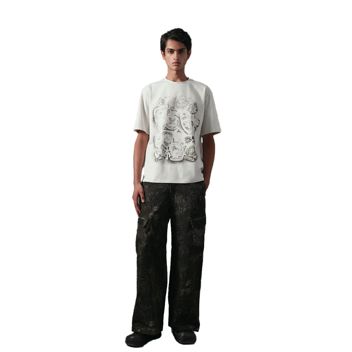 Aegis Relaxed Tee in Grey