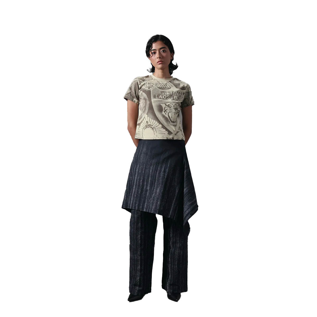 Aegis Relaxed Tee in Green Haze