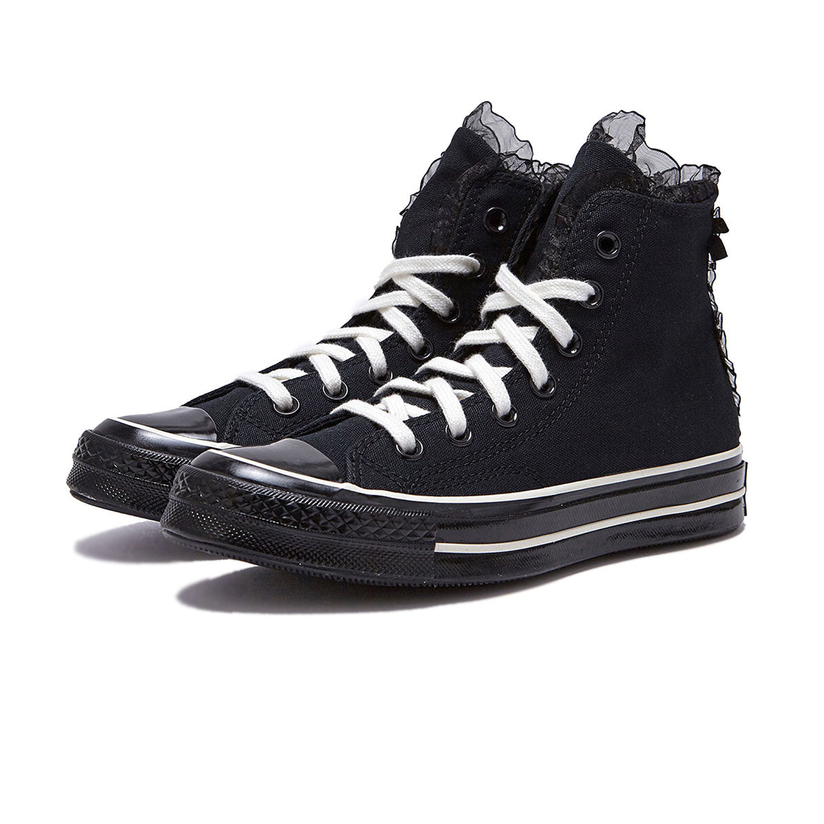 Chuck 70 High Ruffles & Bows 'Black'