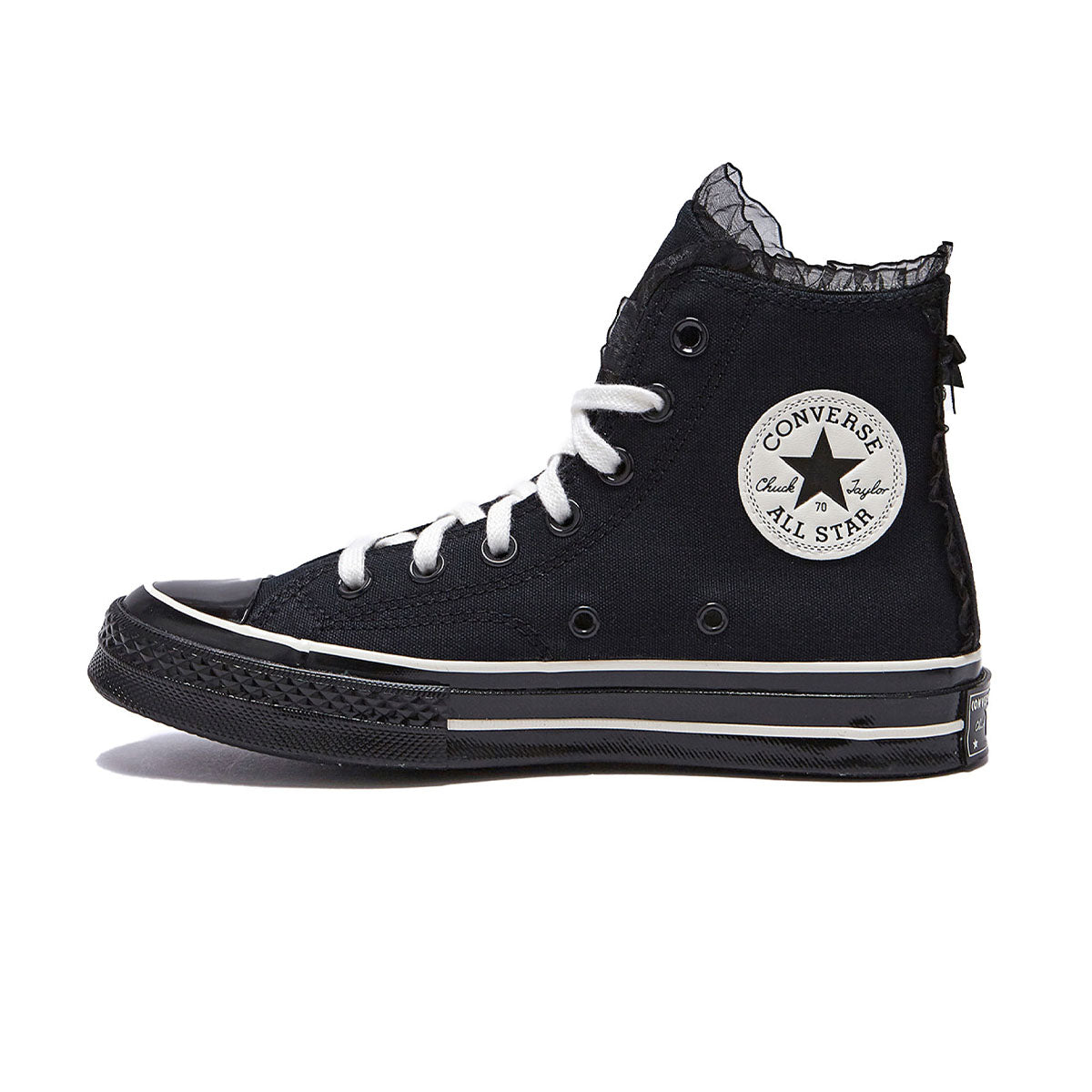 Chuck 70 High Ruffles & Bows 'Black'