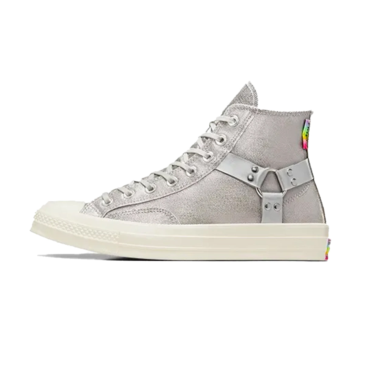 CHUCK 70 'SILVER/EGRET/CHAOS FUSCHIA'