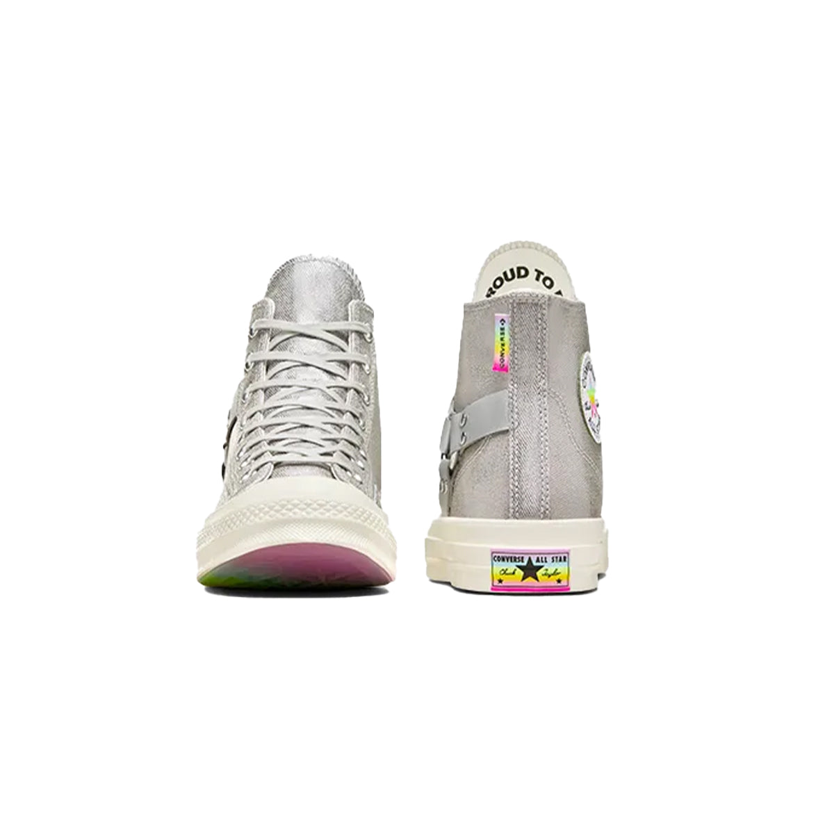 CHUCK 70 'SILVER/EGRET/CHAOS FUSCHIA'
