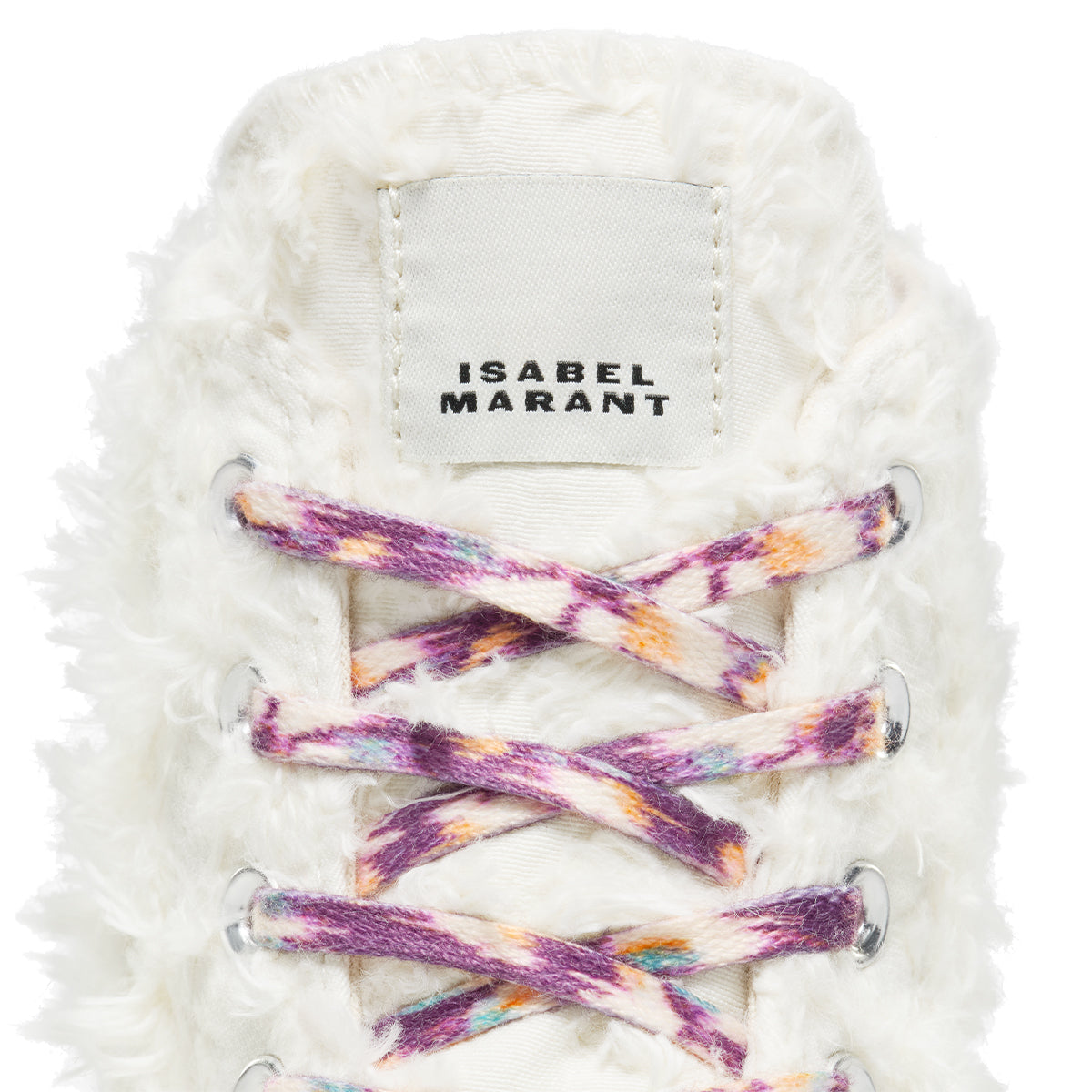 '+ ISABEL MARANT CHUCK 70 WEDGE HIGH 'VANILLA WHITE/BLACK-RED'