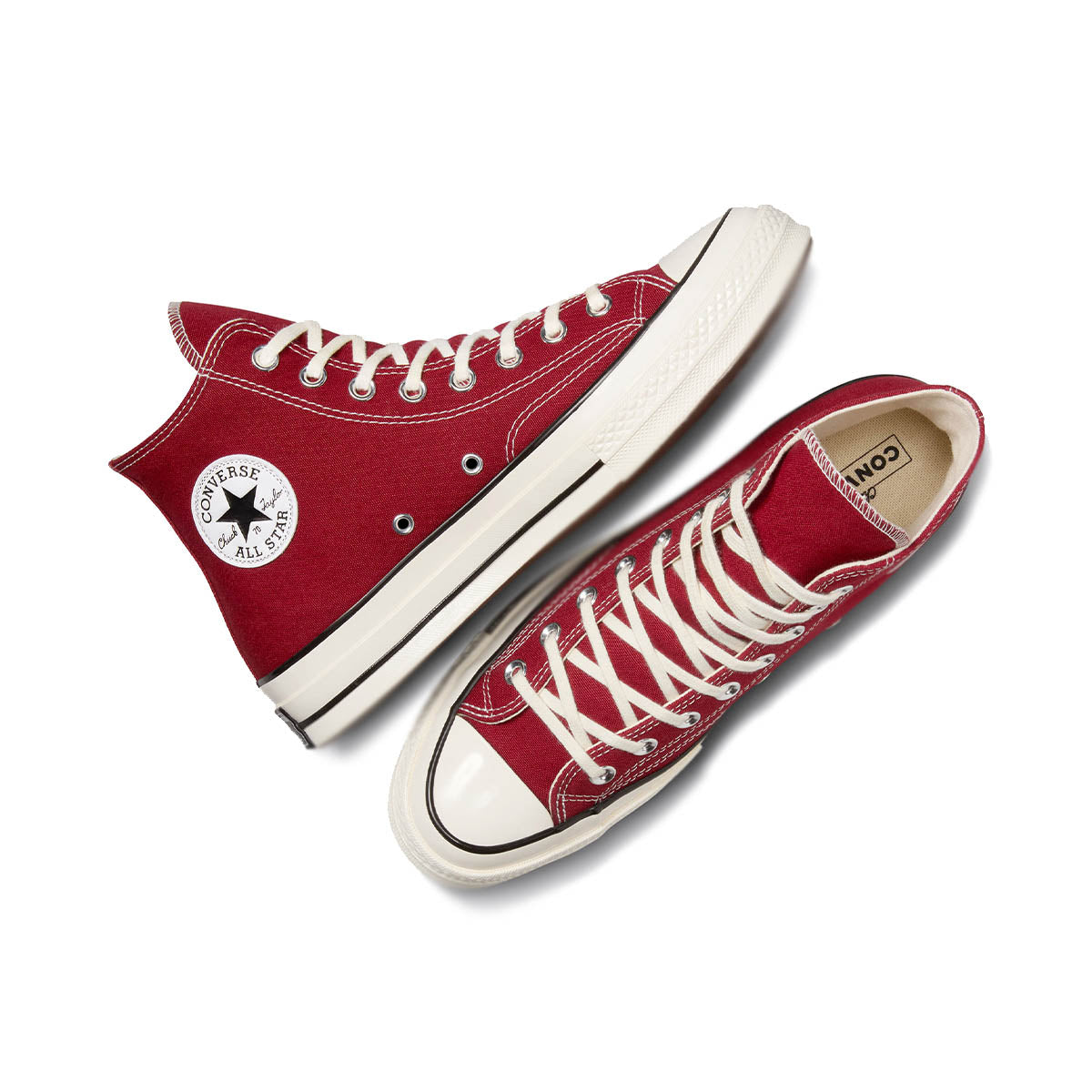 Chuck 70 High 'PARK RED/EGRET/BLACK'