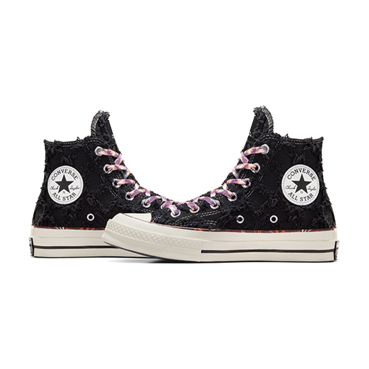 X ISABEL MARANT CHUCK 70 HIGH 'RAVEN/EGRET-RED'