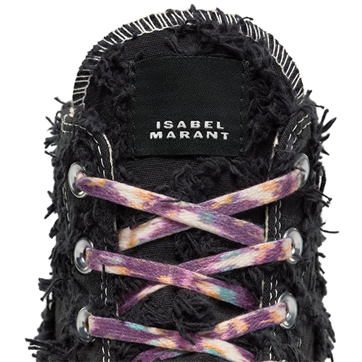 X ISABEL MARANT CHUCK 70 HIGH 'RAVEN/EGRET-RED'