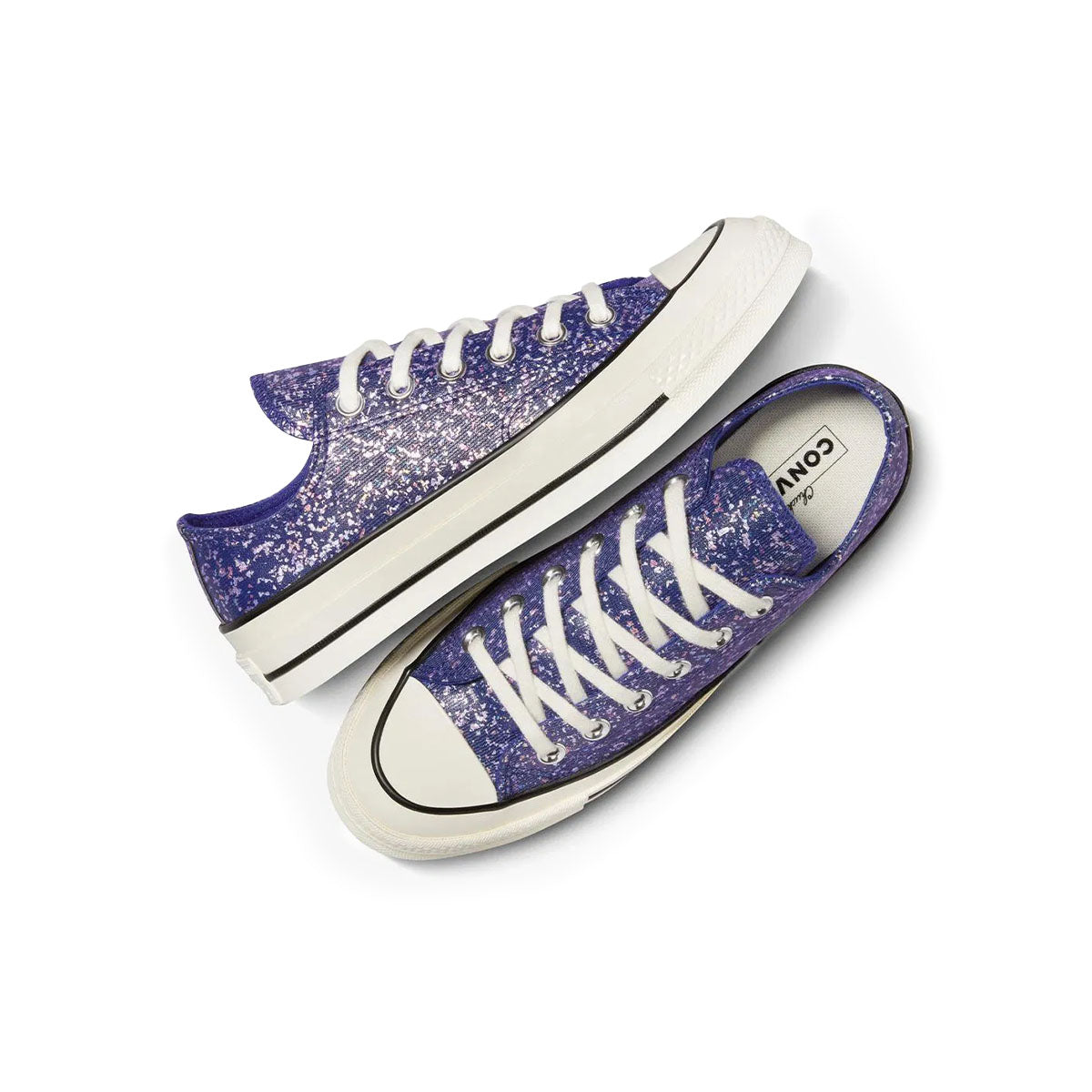 Chuck 70 Low Glitter 'Purple'