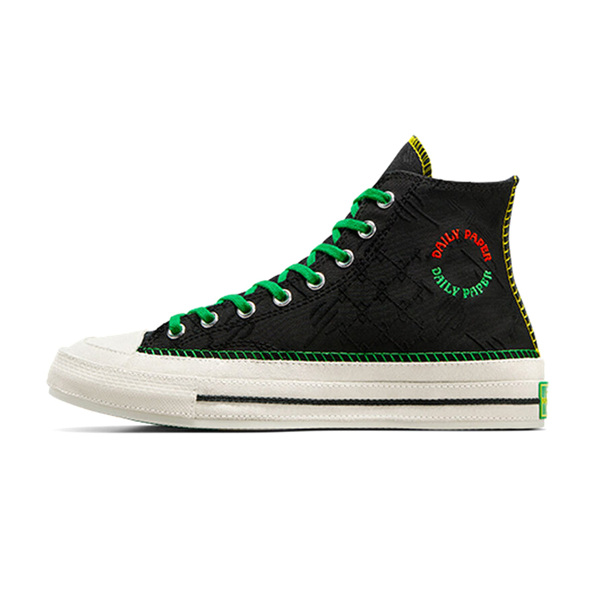 Daily Paper + Converse Chuck 70 High 'BLACK/EGRET/MULTI'