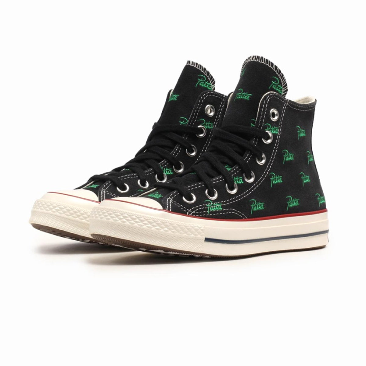 PATTA + CHUCK 70 'BLACK/JOLLY GREEN'