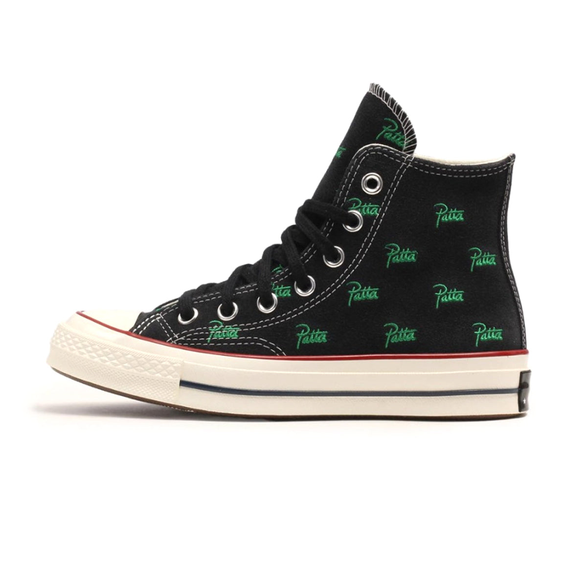 PATTA + CHUCK 70 'BLACK/JOLLY GREEN'