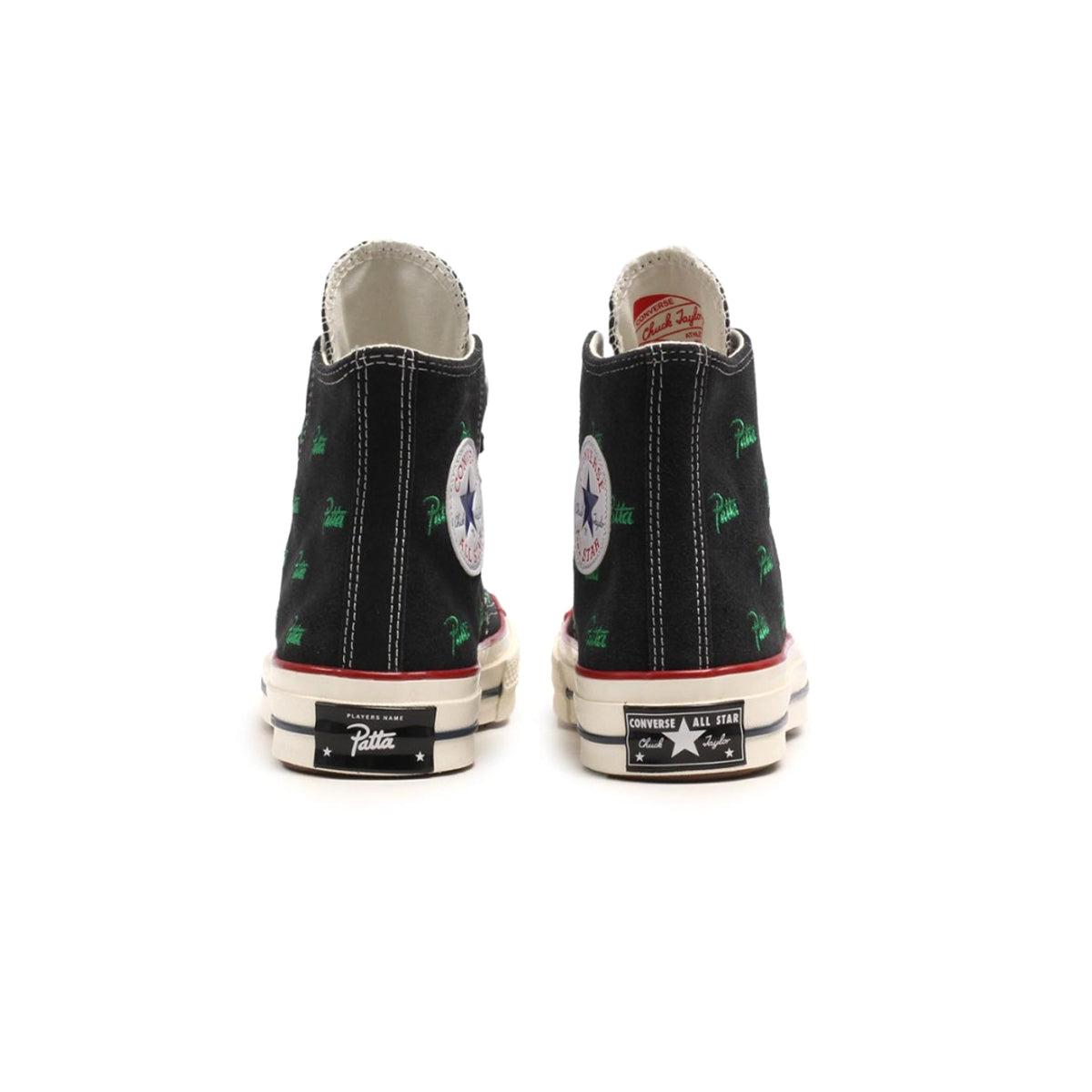 PATTA + CHUCK 70 'BLACK/JOLLY GREEN'
