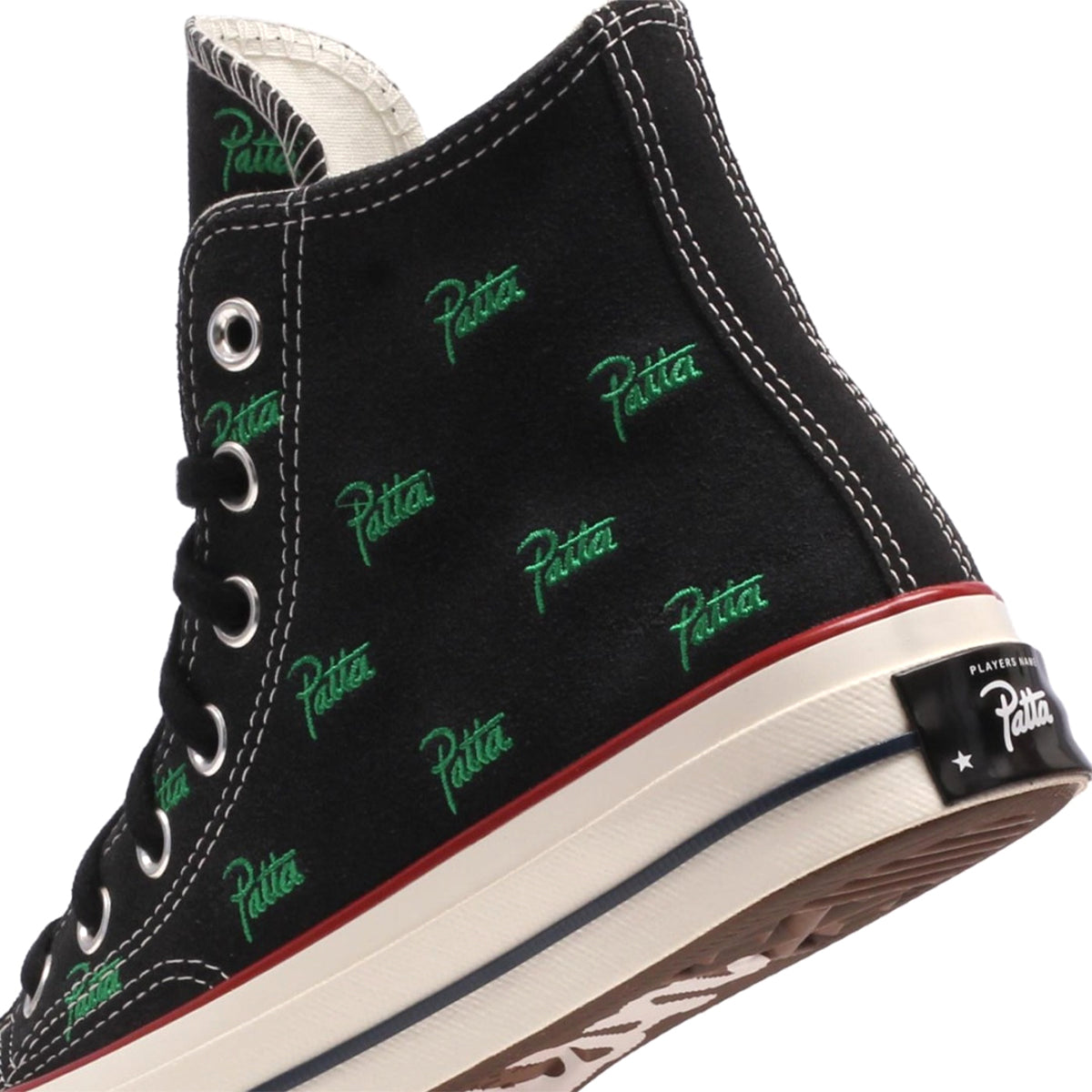 PATTA + CHUCK 70 'BLACK/JOLLY GREEN'