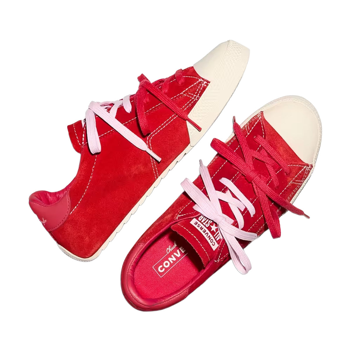 Chuck Taylor Lo 'Red/New Found Bloom/Egret'
