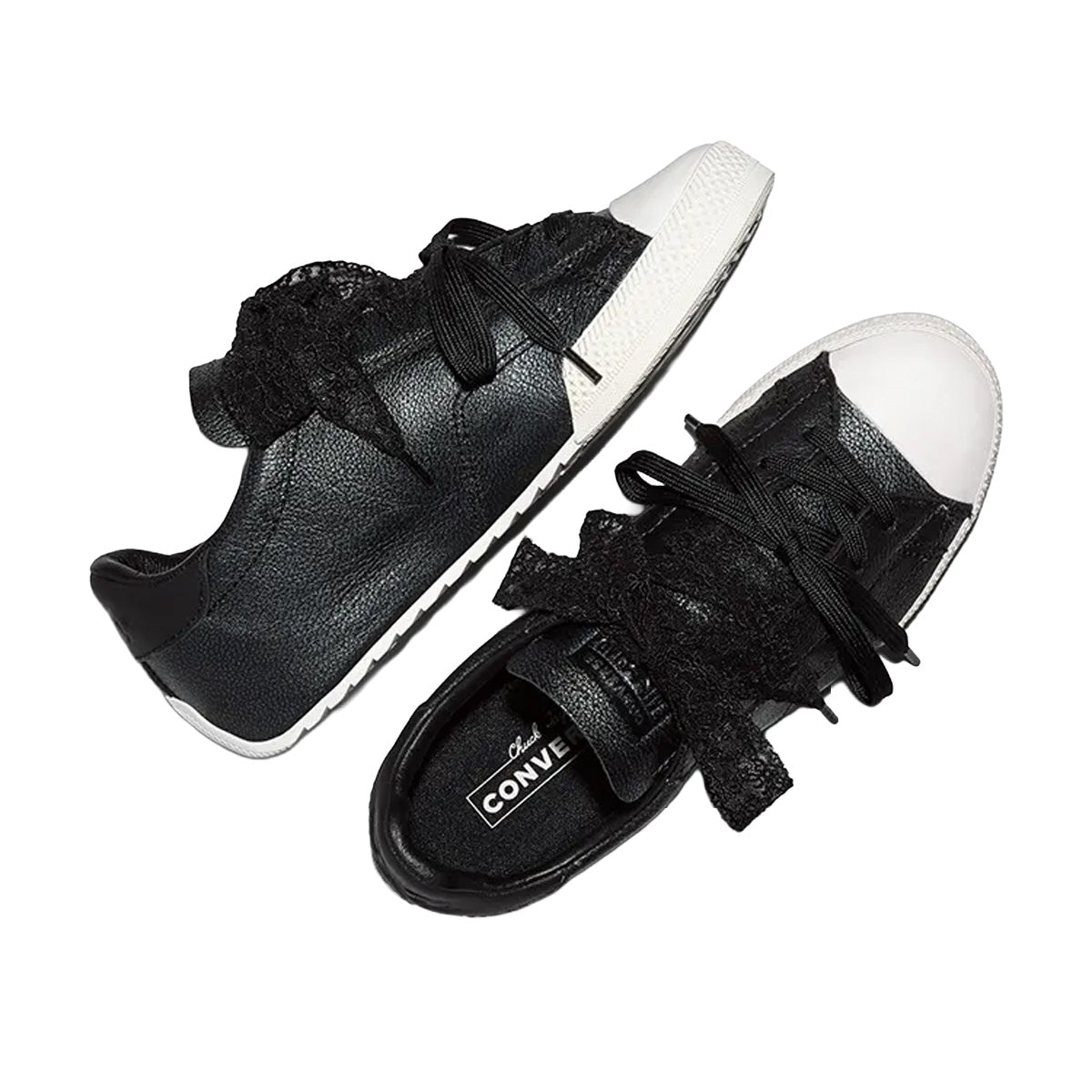 Chuck Taylor Lo'BLACK/BLACK/VINTAGE WHITE'