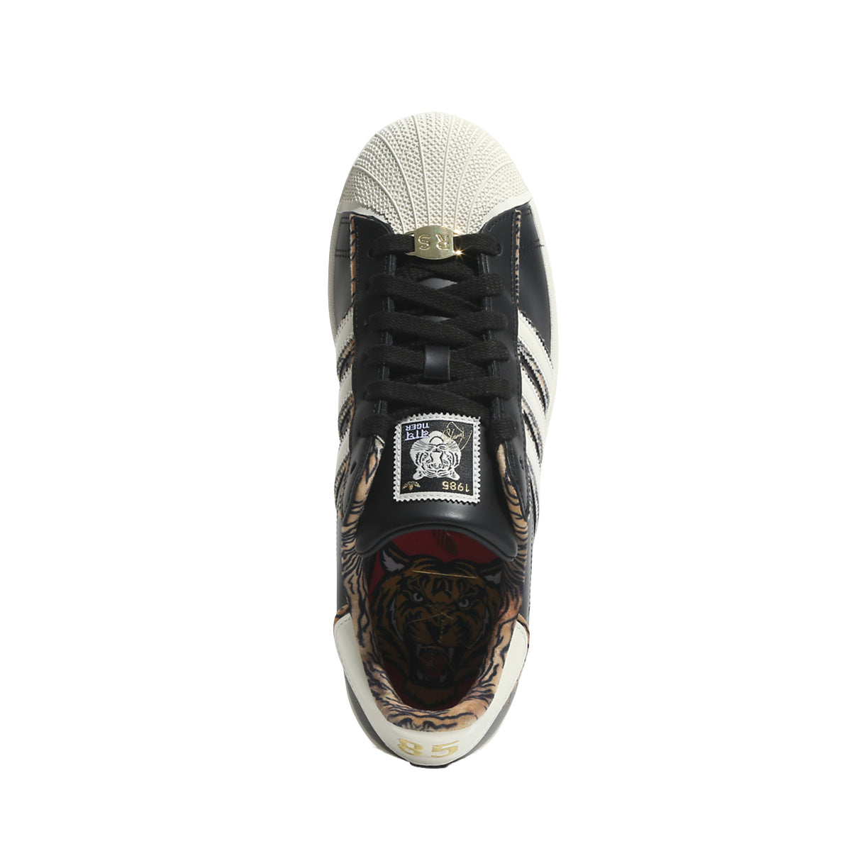 ADIDAS ORIGINALS + RANVEER SINGH SUPERSTAR 'CORE BLACK/OFF WHITE/CORE BLACK'
