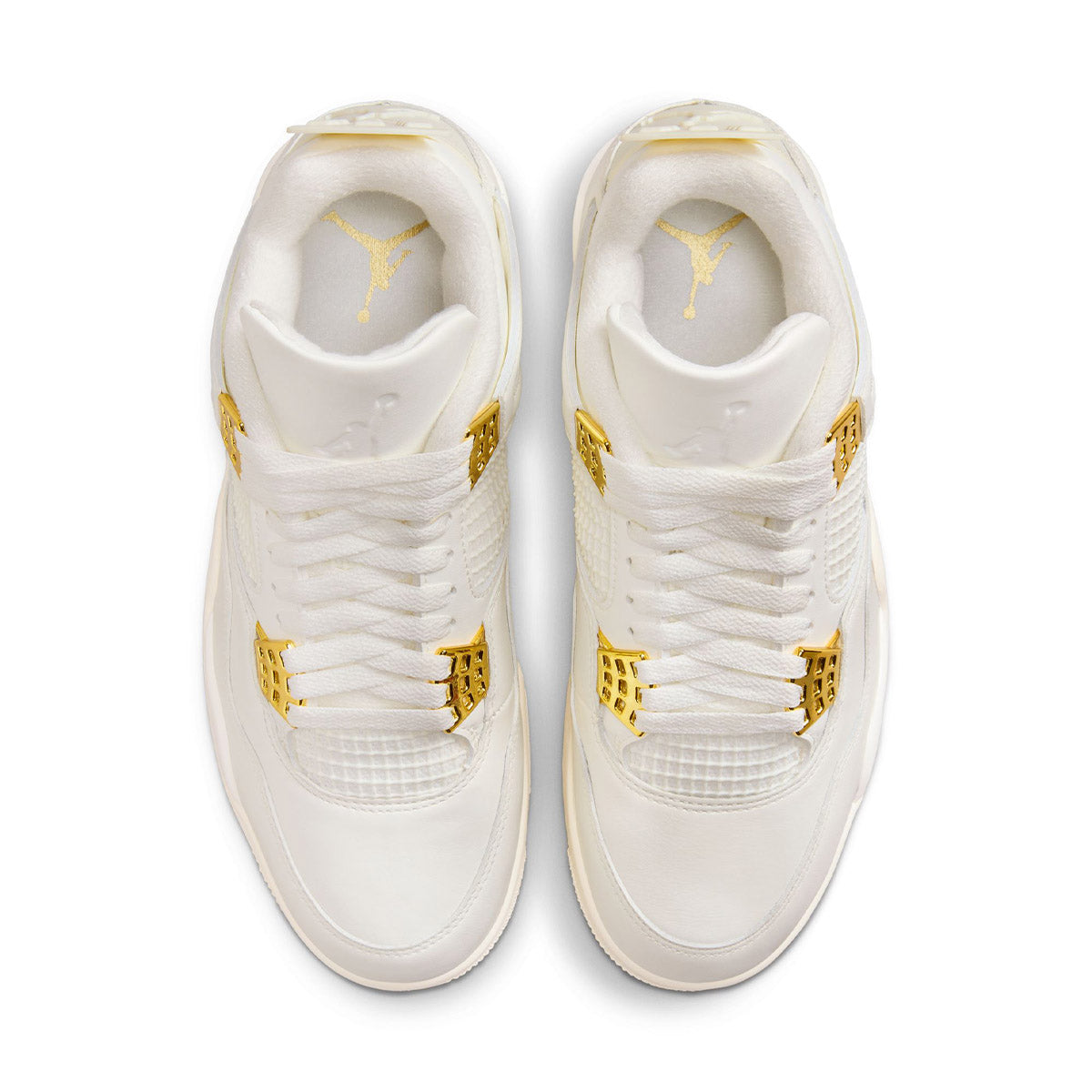 Air Jordan 4 Retro WMNS 'White and Gold'