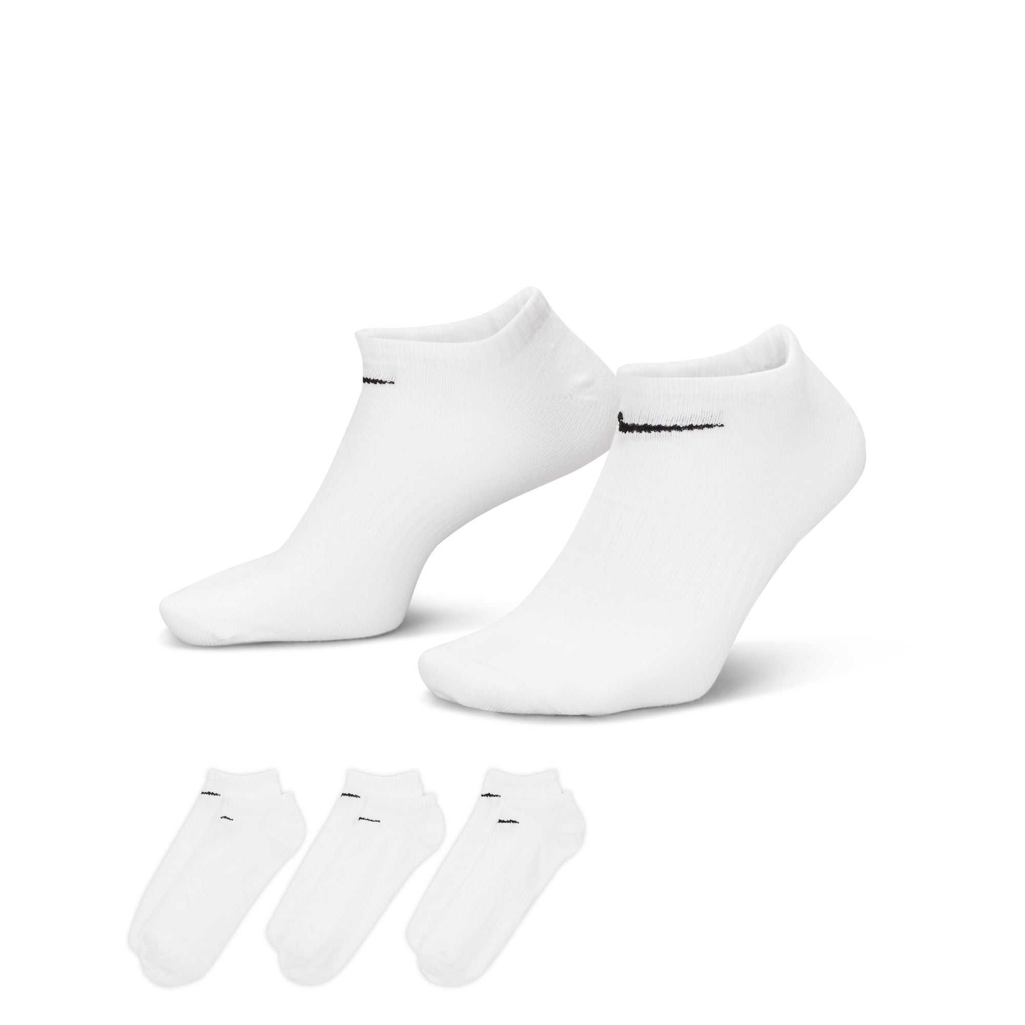 Everyday Lightweight No-Show Socks 'White'