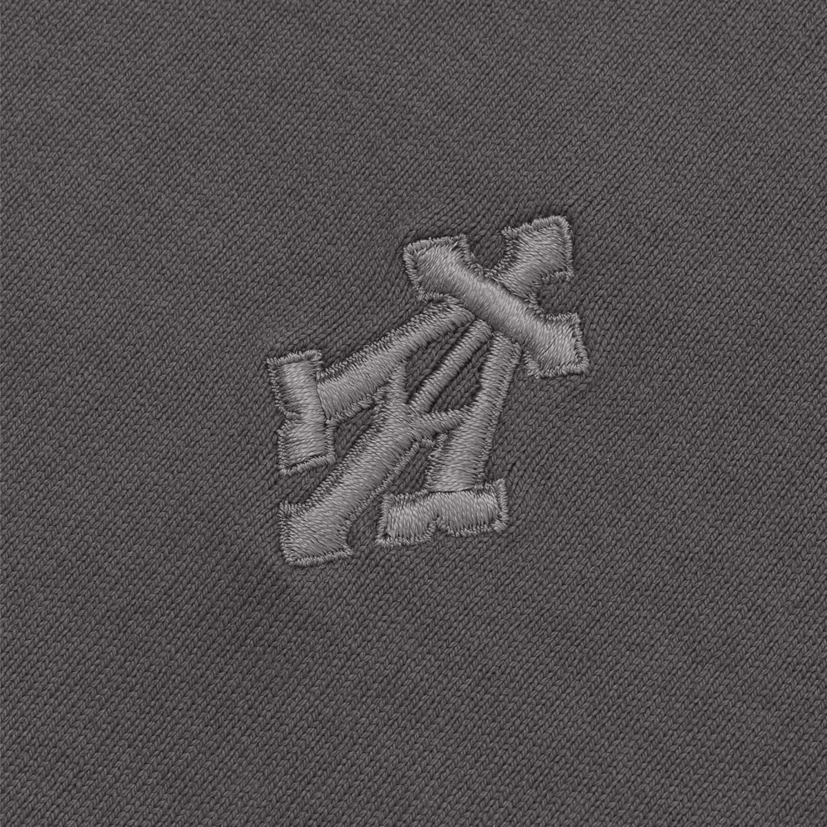 Alpha Cross Tee in Dip-Dye 'Grey'