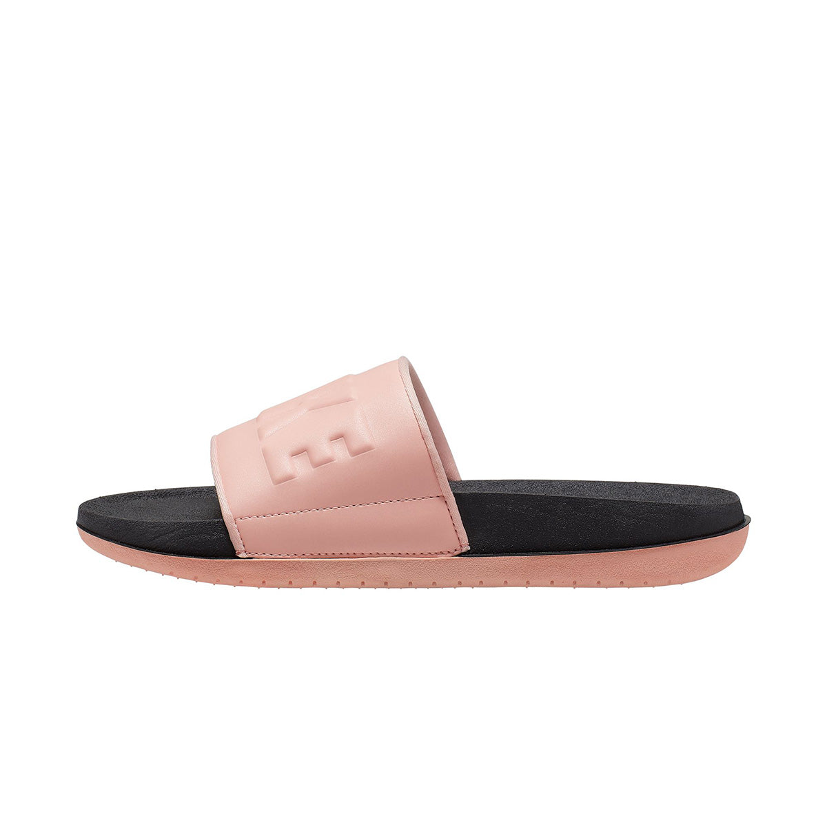 Wmns Offcourt Slides 'BLACK/CORAL STARDUST/CORAL STARDUST'