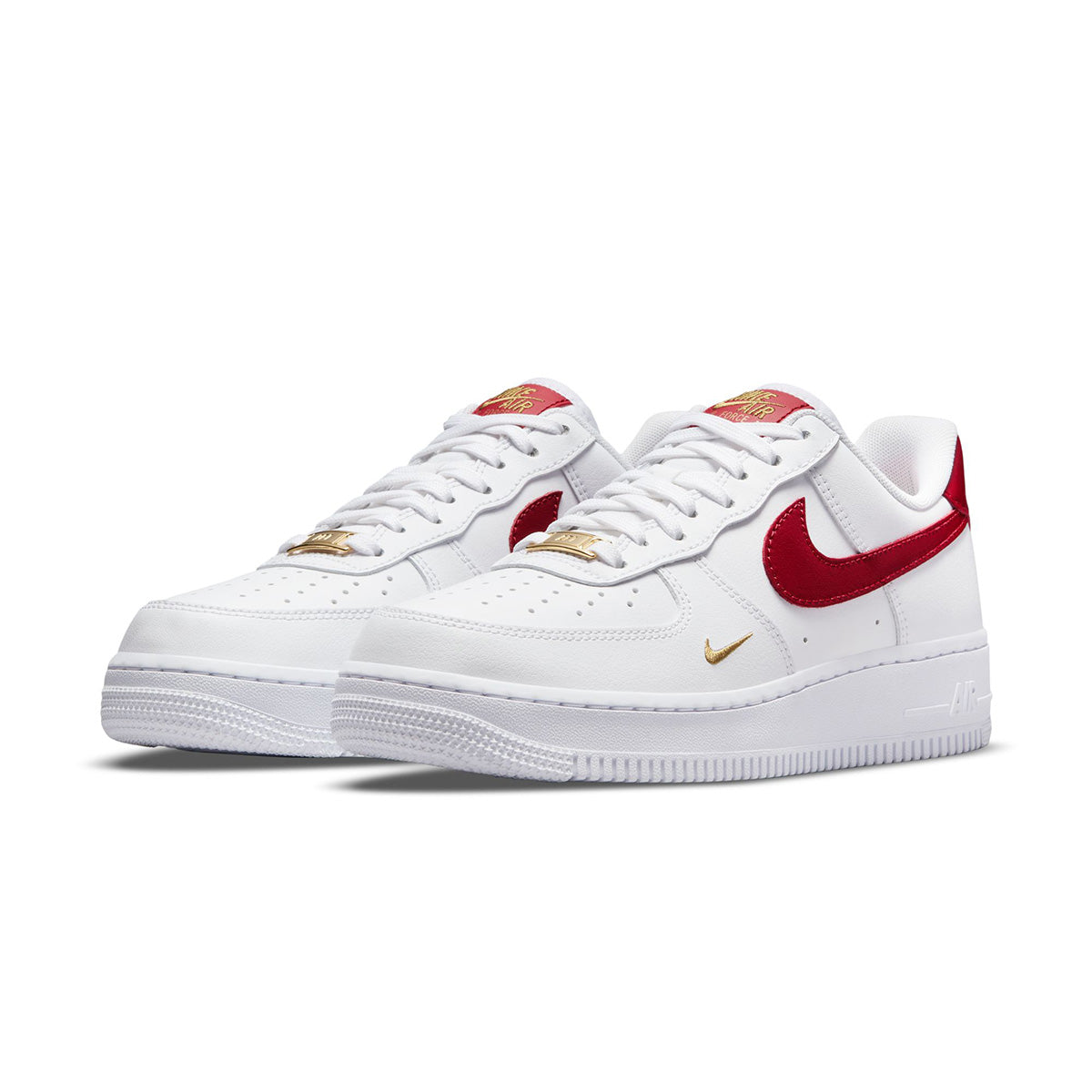 Wmns Air Force 1 '07 Essential 'WHITE/GYM RED/GYM RED/WHITE'