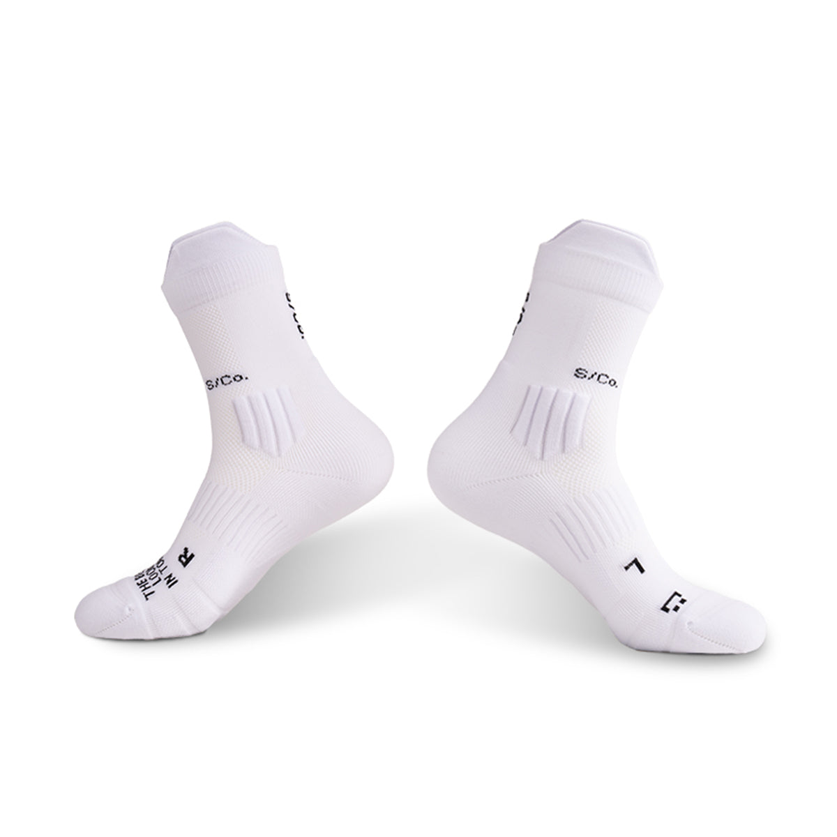 S/co Crew Socks 'Chalk White'