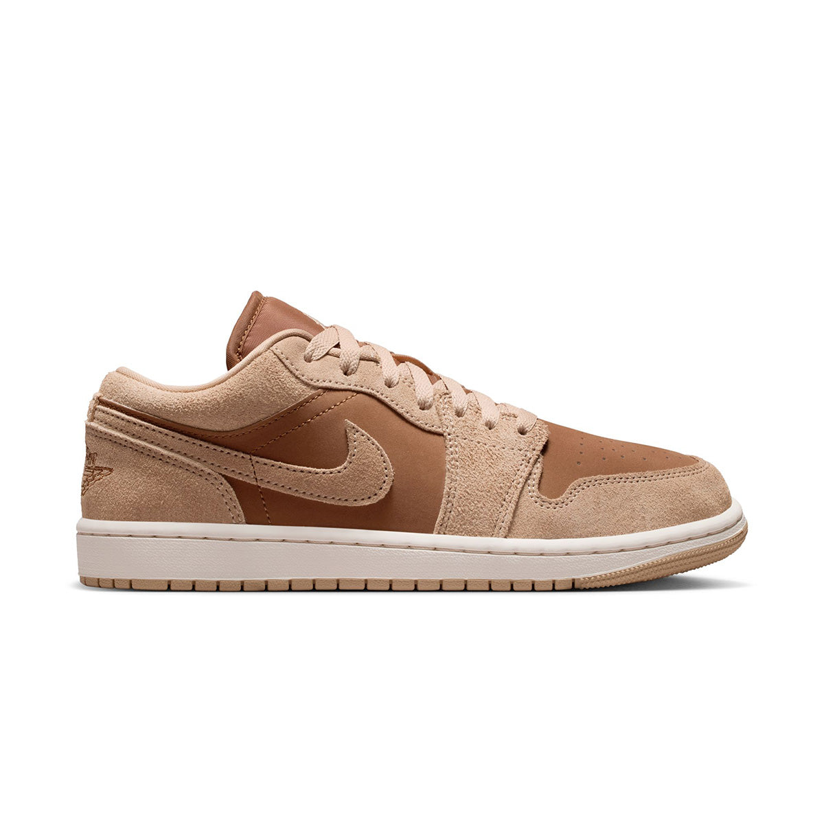 Wmns Air Jordan 1 Low 'LEGEND MD BROWN/LT BRITISH TAN/CHALK'