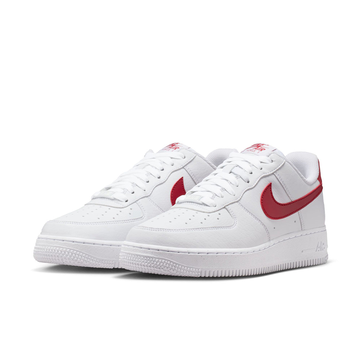 Wmns Air Force 1'07 NN 'WHITE/TEAM CRIMSON'