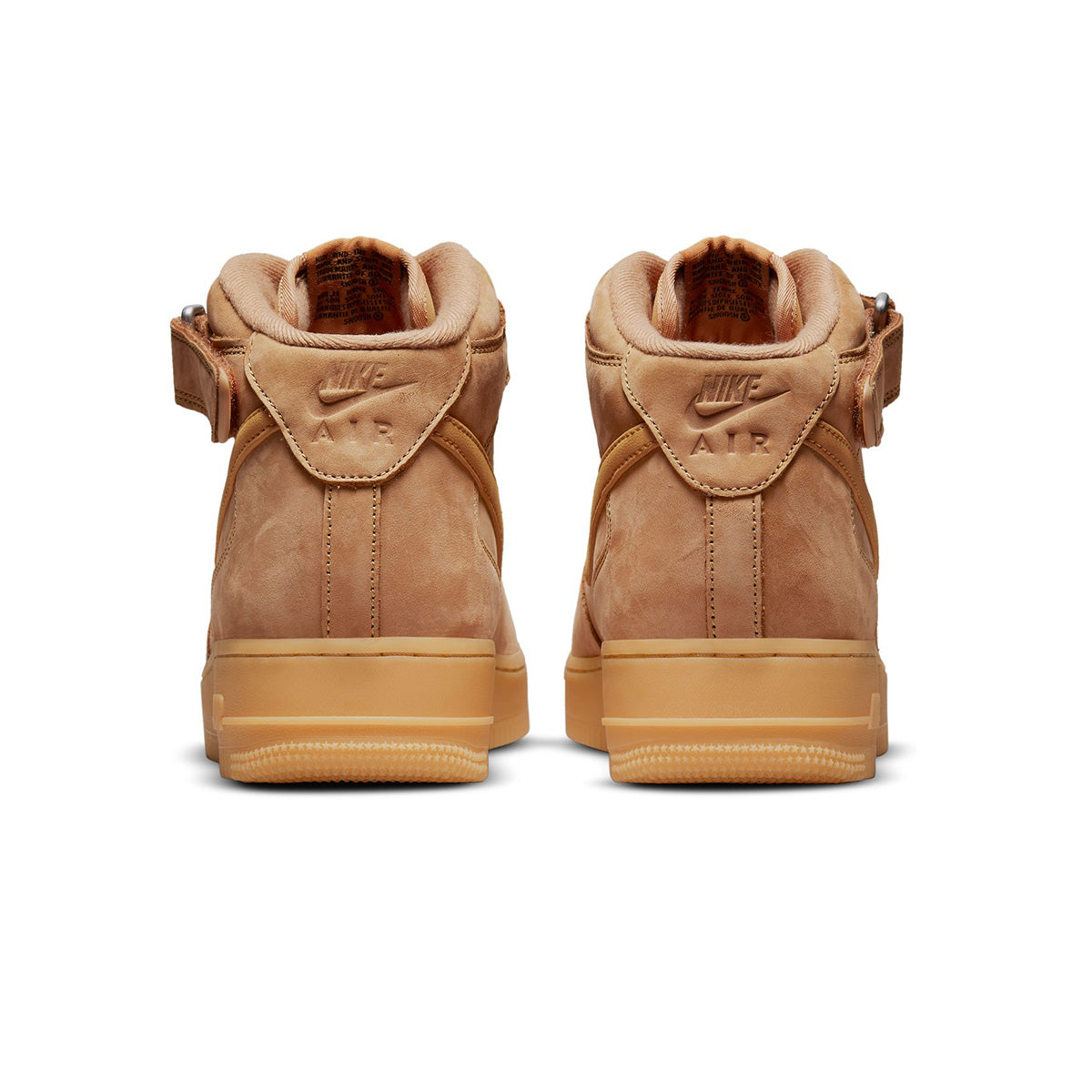 Air Force 1 Mid '07 'FLAX/WHEAT/GUM LIGHT BROWN/BLACK'