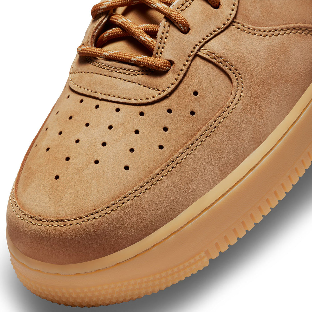 Air Force 1 Mid '07 'FLAX/WHEAT/GUM LIGHT BROWN/BLACK'