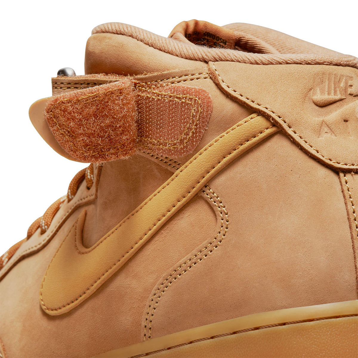 Air Force 1 Mid '07 'FLAX/WHEAT/GUM LIGHT BROWN/BLACK'