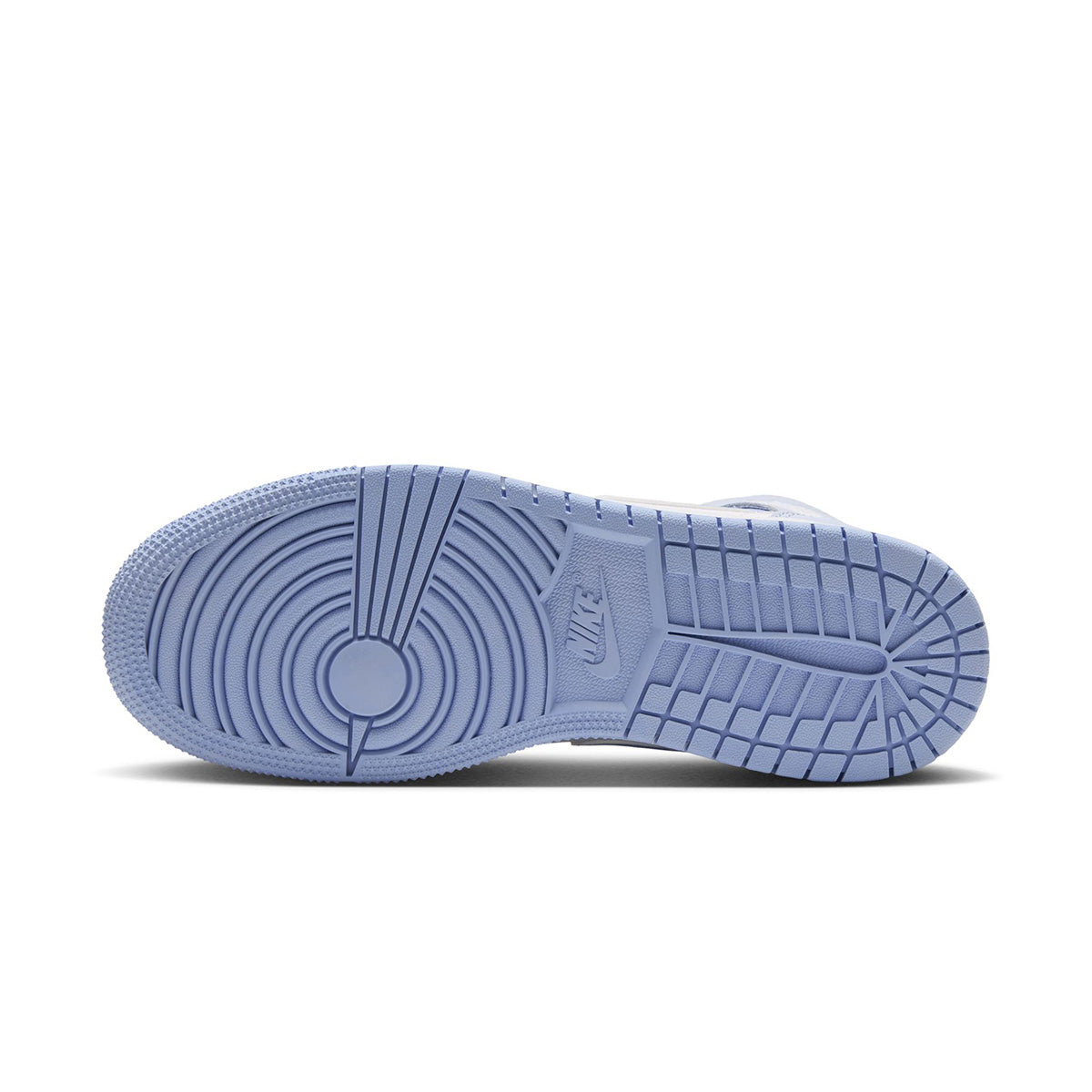 Air Jordan 1 Mid GS 'HYDROGEN BLUE/WHITE/ALUMINUM'