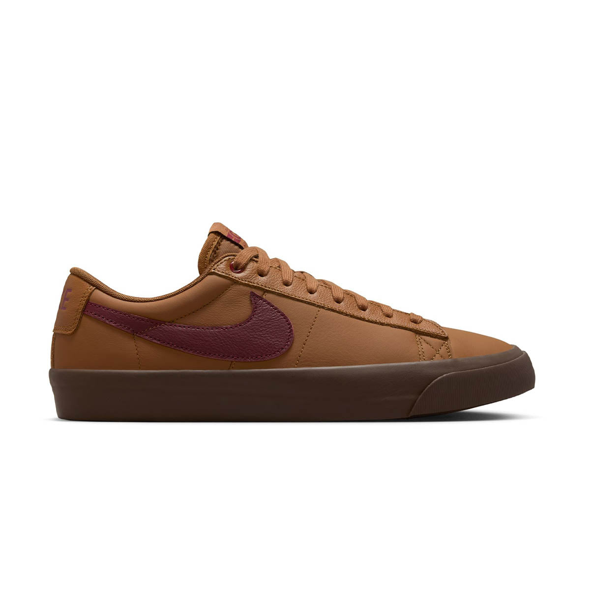 SB Blazer Low Pro GT 'Light British Tan/Gum Yellow/Dark Team Red'