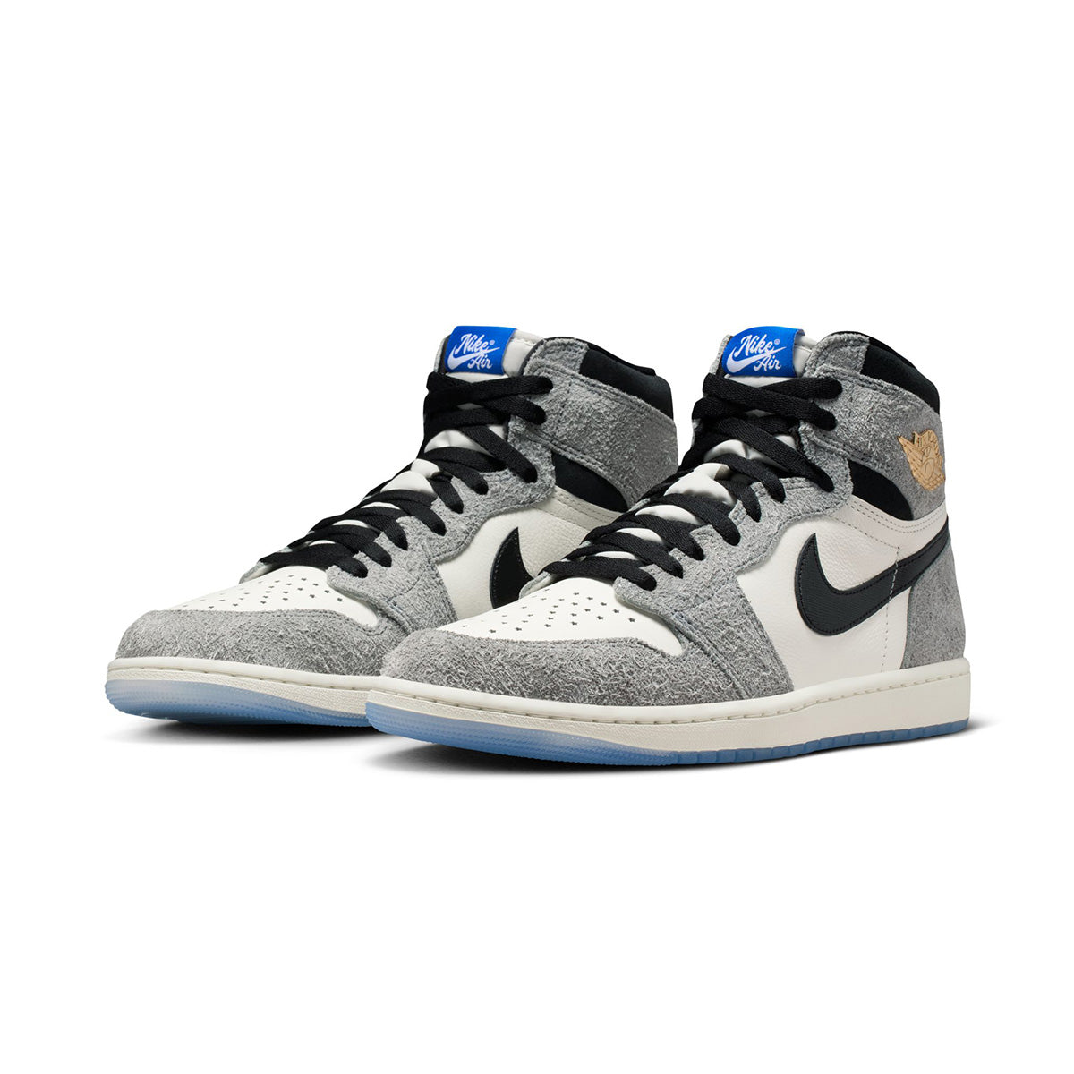 Air Jordan 1 Retro High OG 'COOL GREY/BLACK/SAIL/GAME ROYAL'