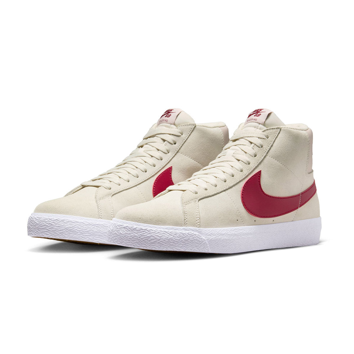 SB Zoom Blazer Mid 'PALE IVORY/NOBLE RED-SILT RED-WHITE'