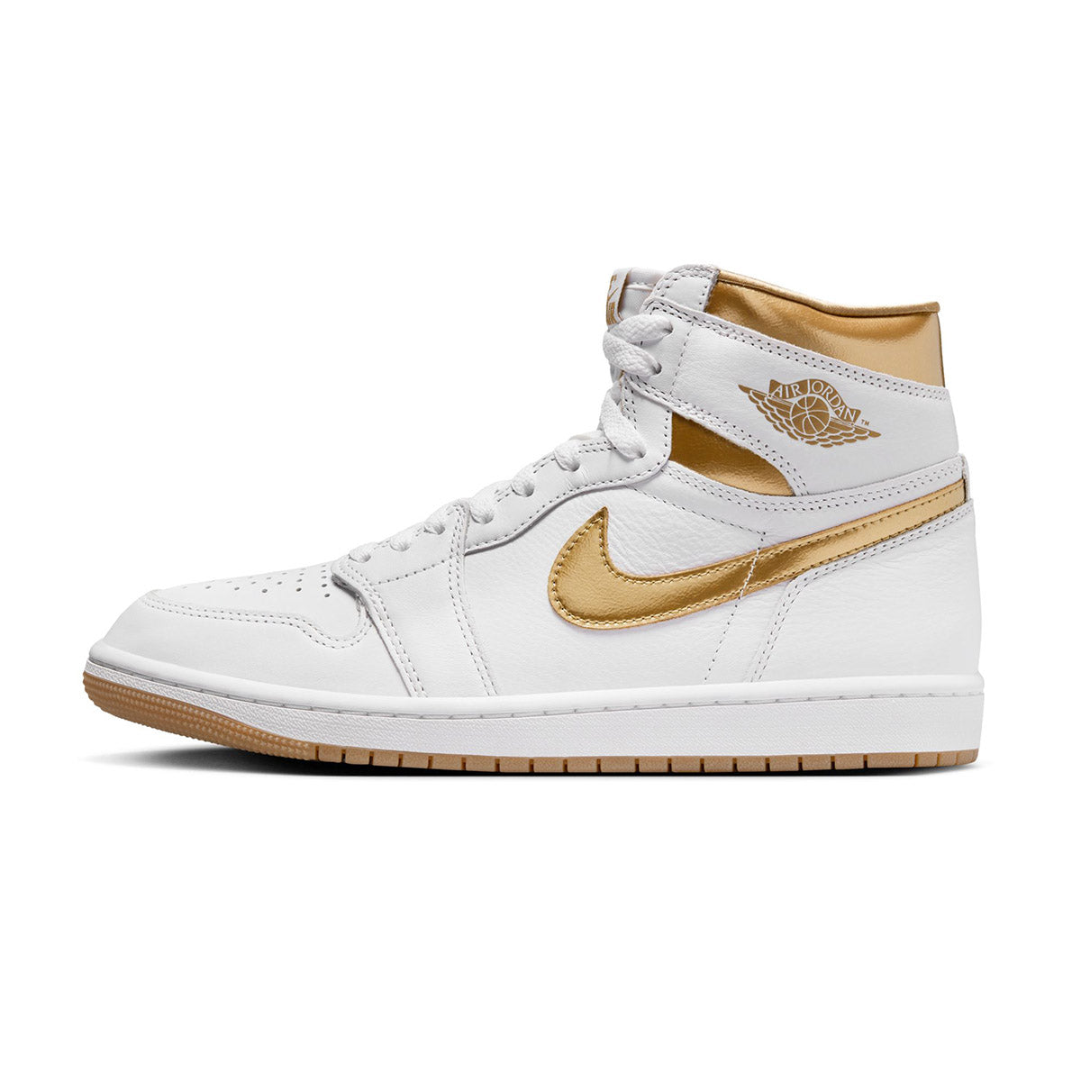 WMNS Air Jordan 1 Retro High OG 'White And Gold'