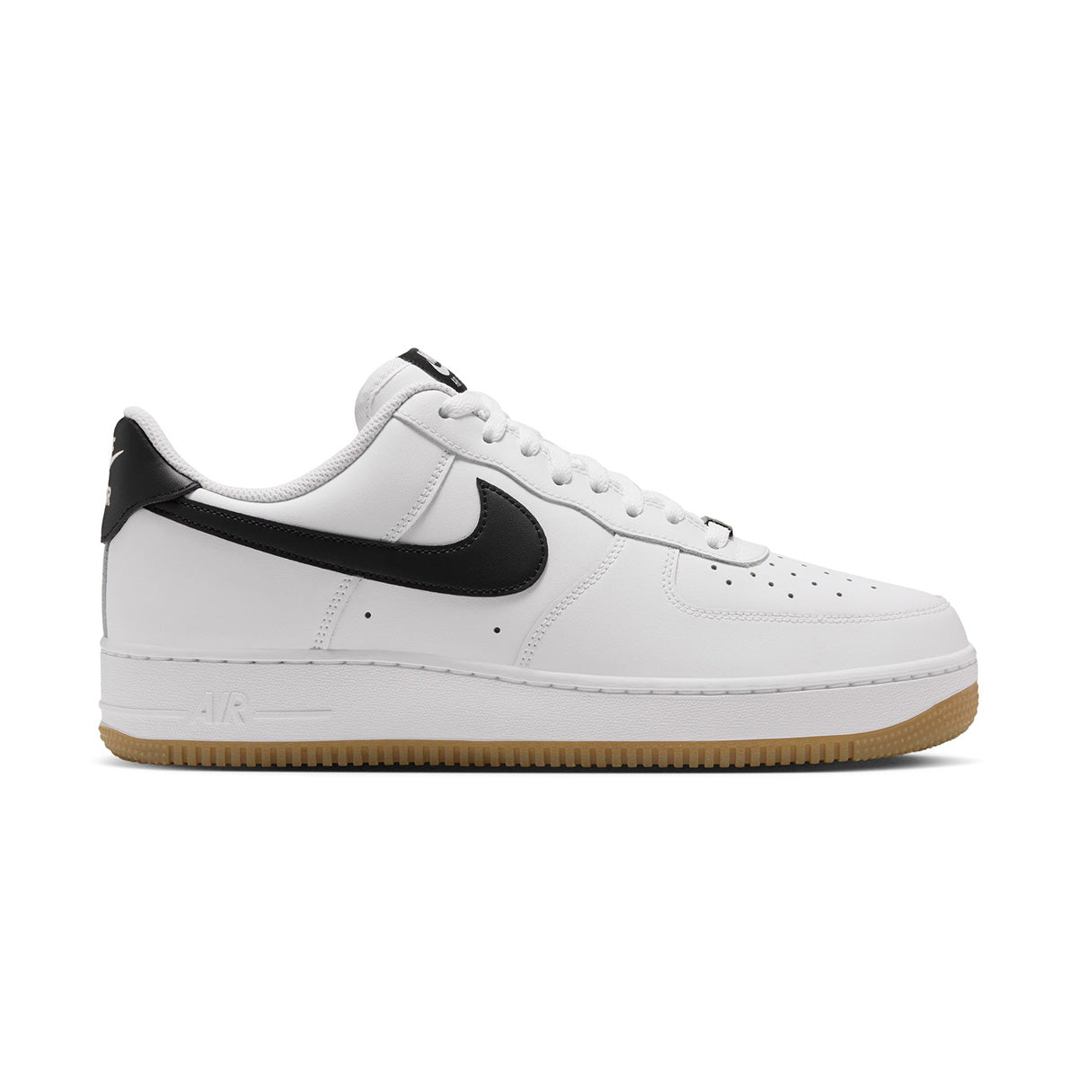 Air Force 1 '07 'WHITE/BLACK/GUM LIGHT BROWN'