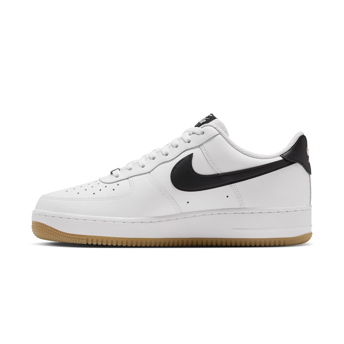 Air Force 1 '07 'WHITE/BLACK/GUM LIGHT BROWN'