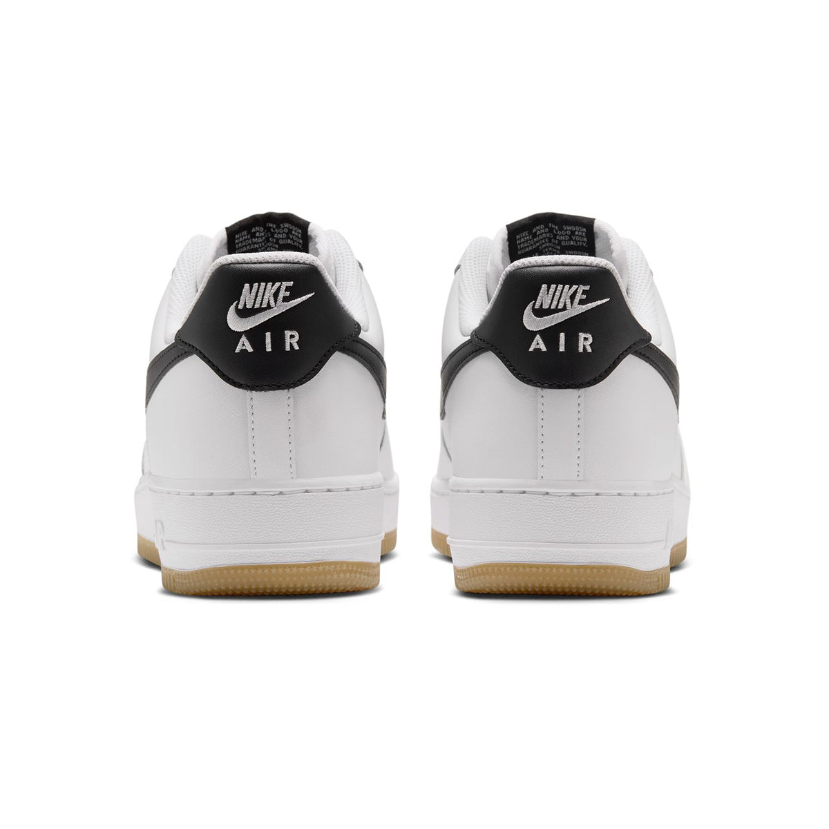 Air Force 1 '07 'WHITE/BLACK/GUM LIGHT BROWN'