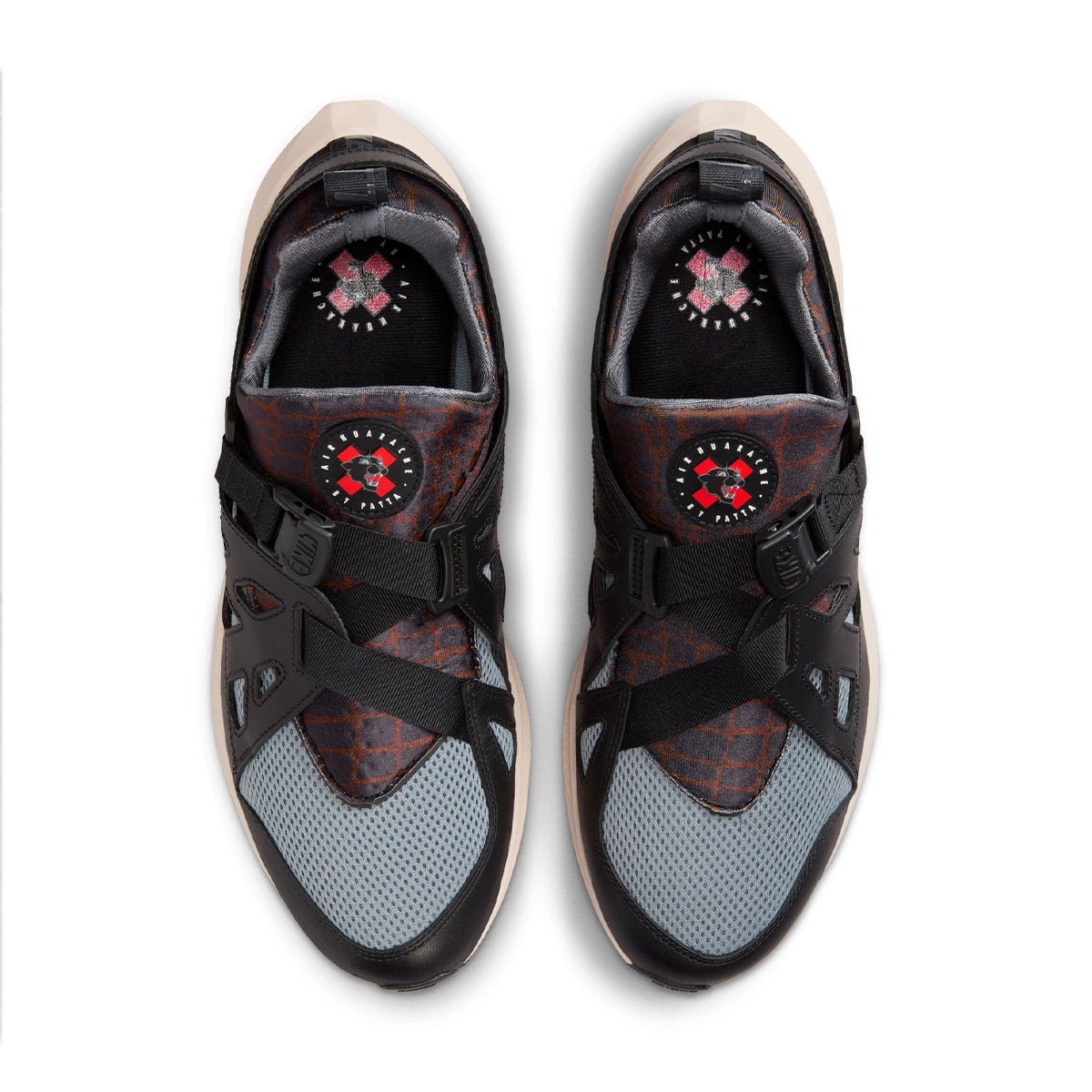 Air Huarache 20Y24 Patta Running Team 'Black Cool Grey'