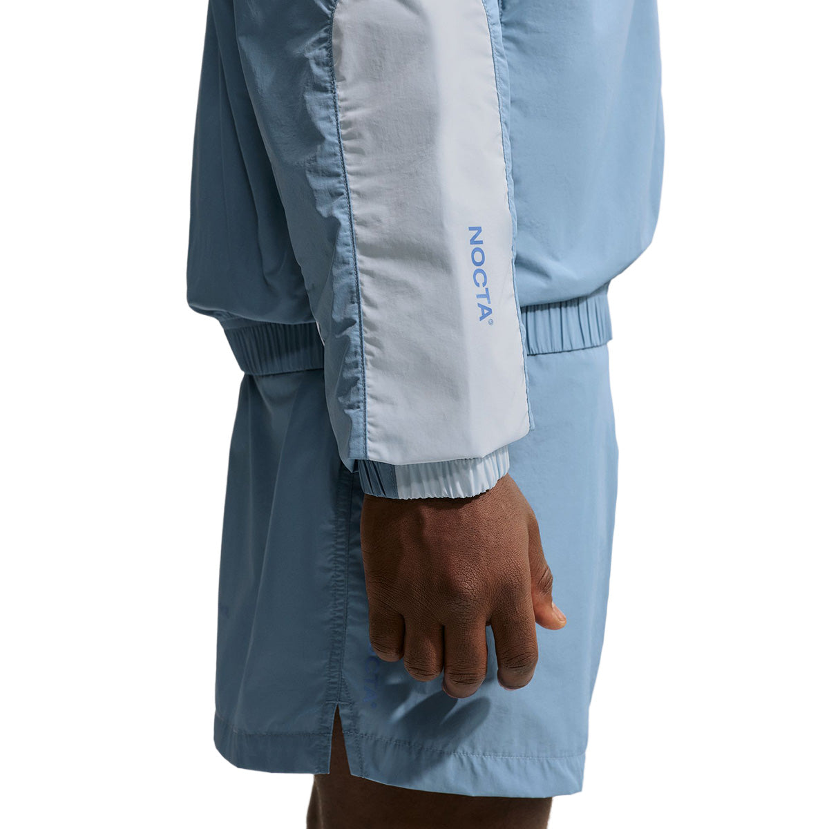 '+ Nocta Northstar Nylon Track Jacket 'WORK BLUE/CHAMBRAY BLUE/POLAR'