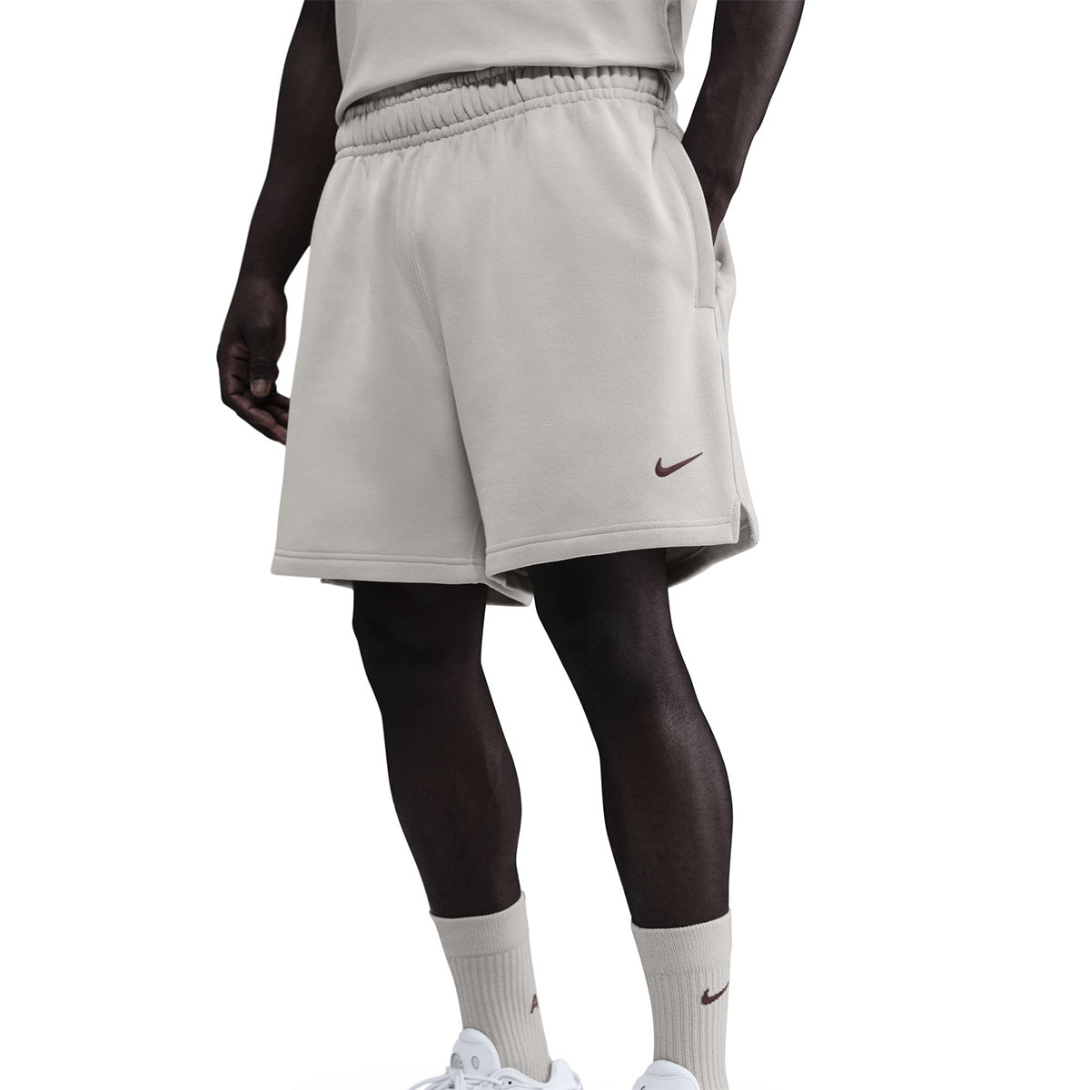 '+ Nocta Men's Fleece Shorts 'Light Orewood Brown'