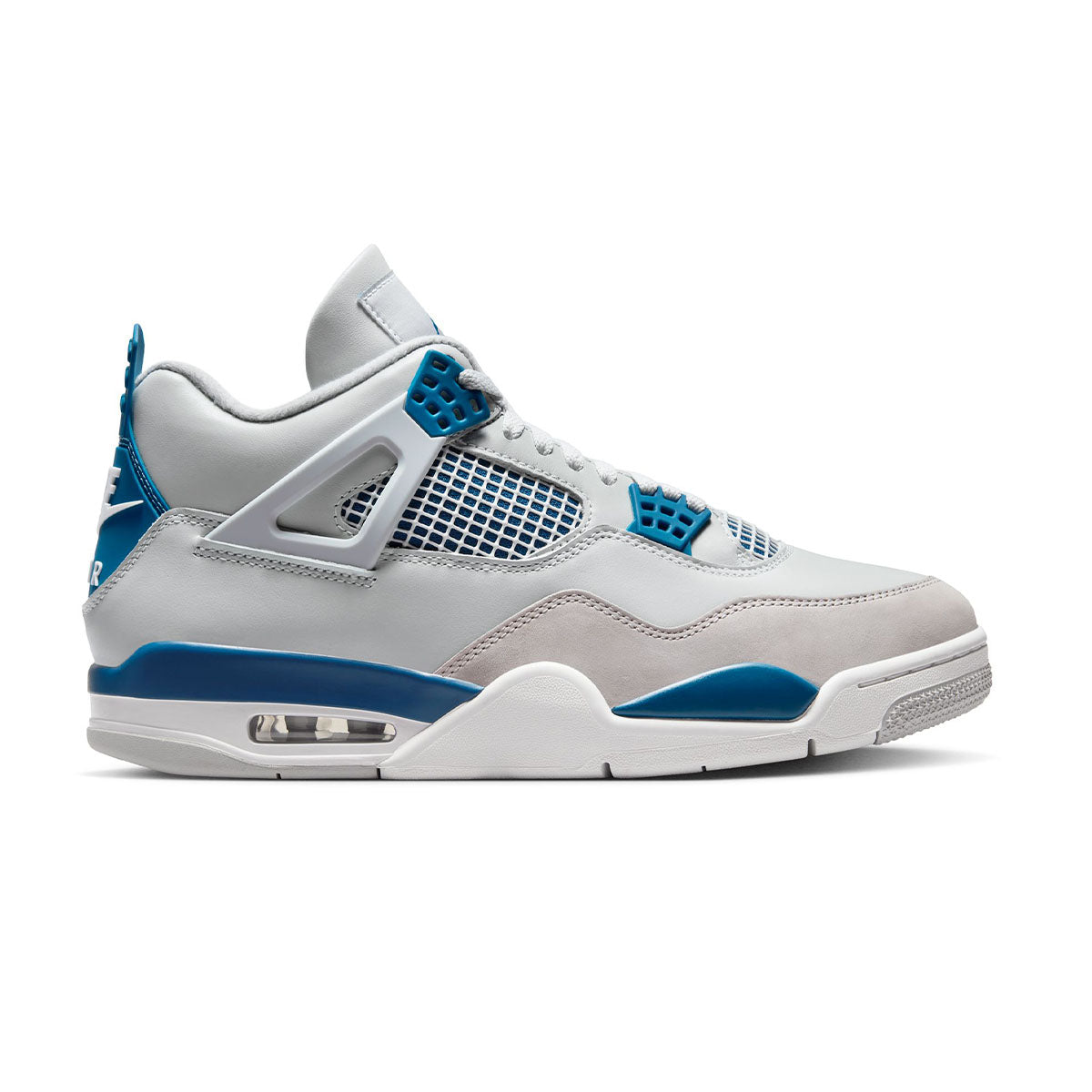 Jordan retro 4 all blue hotsell